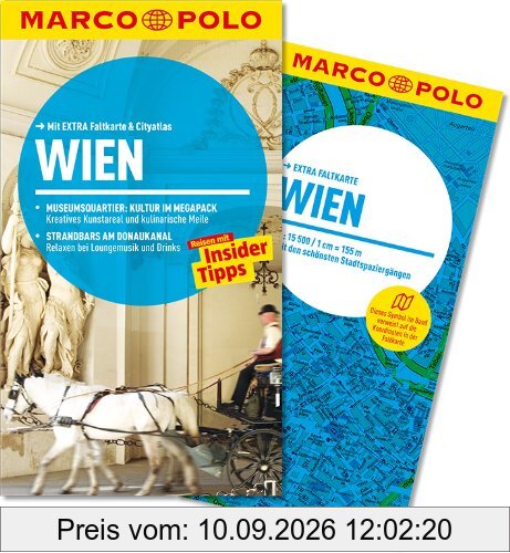 MARCO POLO Reiseführer Wien: Reisen mit Insider-Tipps. Mit EXTRA Faltkarte & Cityatlas