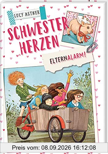Schwesterherzen 4: Elternalarm!: Amüsante Geschichten für Mädchen, ideal als Geschenk (4)
