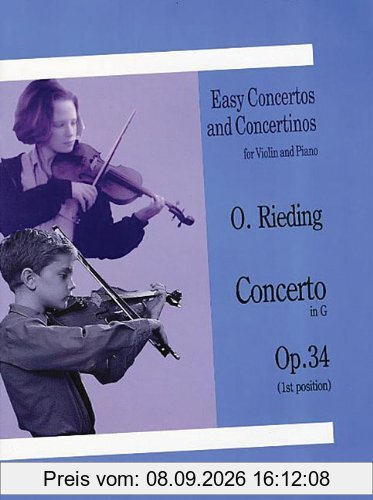 Concertino in G. Op. 34. Easy Concertos and Concertinos for Violin and Piano