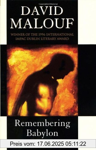 Binding : Taschenbuch, Edition : New Ed, Label : Vintage, Publisher : Vintage, NumberOfItems : 2, medium : Taschenbuch, numberOfPages : 192, publicationDate : 1994-05-19, releaseDate : 1994-05-19, authors : David Malouf, languages : english, ISBN : 009930242X