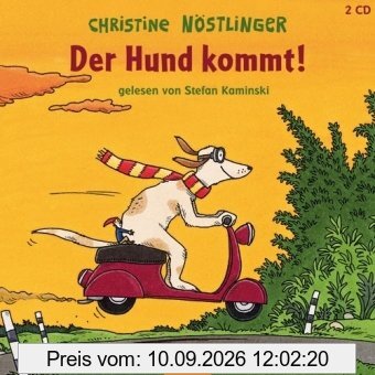 Der Hund kommt!: Gelesen von Stefan Kaminski, Musik von Jan-Peter Pflug, 2 CDs, Gesamtspielzeit:2 Std. 38 Min.