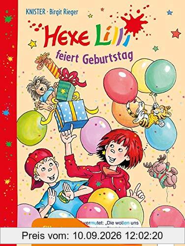Hexe Lilli feiert Geburtstag: Mit Silbentrennung zum leichteren Lesenlernen