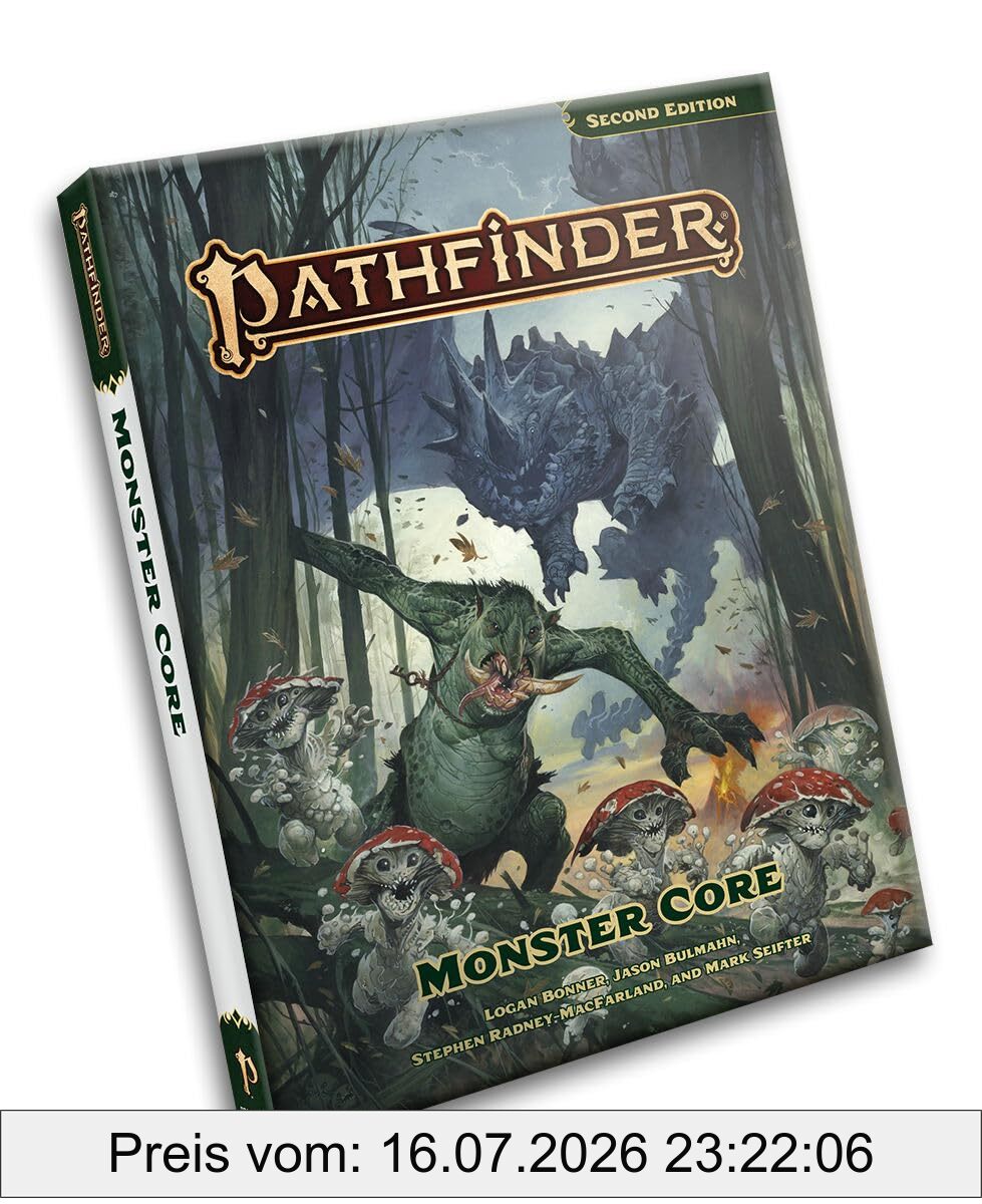 Logan Bonner Pathfinder Rpg, Pathfinder Monster Core Pocket Edition (P2), Pathfinder Monster Core Edition P2
