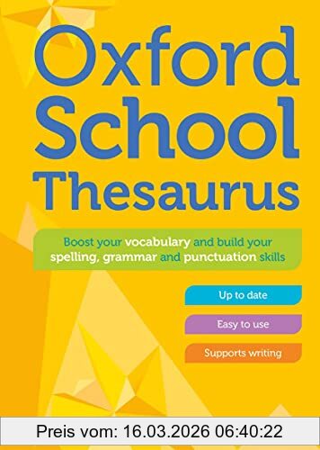 Oxford Dictionaries Oxford School Thesaurus