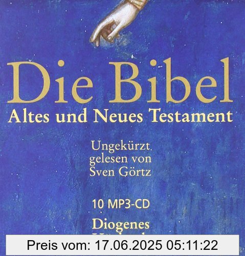 Binding : Audio CD, Edition : In der Elberfelder Übersetzung - Ungekürzt., Label : Diogenes, Publisher : Diogenes, NumberOfItems : 10, Format : MP3 Audio, medium : Audio CD, publicationDate : 2006-11-01, narrators : Sven Görtz, languages : german, ISBN : 3257801009