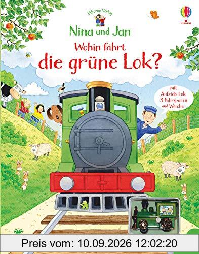 Nina und Jan - Wohin fährt die grüne Lok?