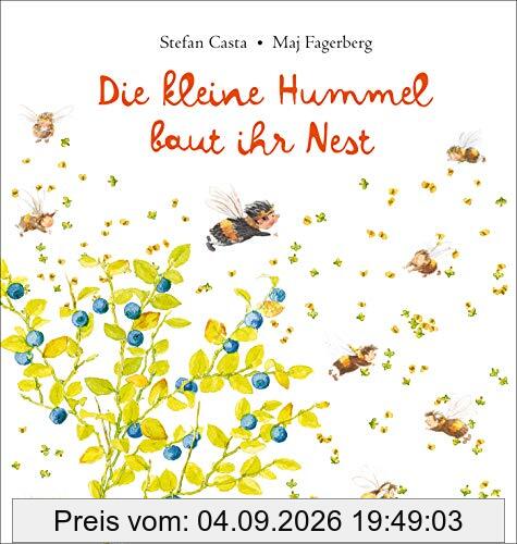 Die kleine Hummel baut ihr Nest