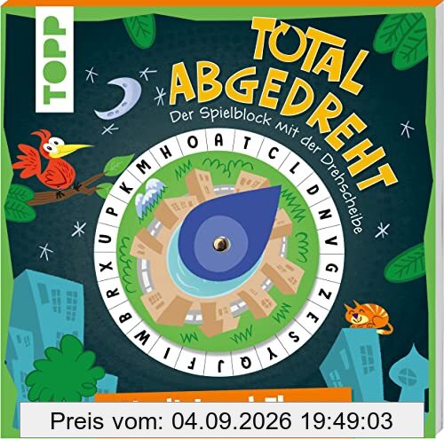 Total abgedreht! Spielblock mit Drehscheibe - Stadt, Land, Fluss: Spieleklassiker mit neuem Dreh