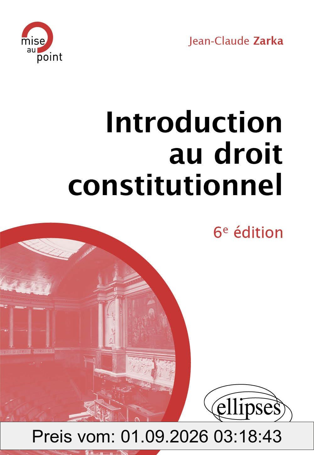 Introduction au droit constitutionnel