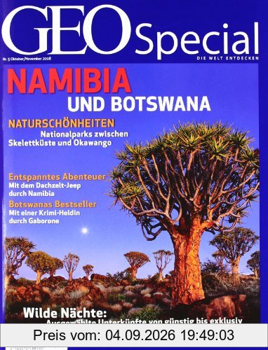 Geo Special Namibia und Botswana: 5/2008