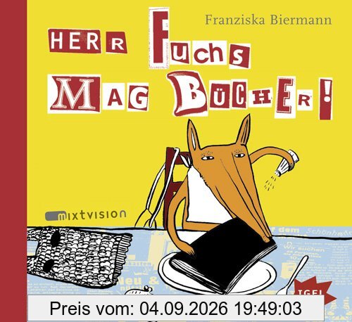 Herr Fuchs mag Bücher