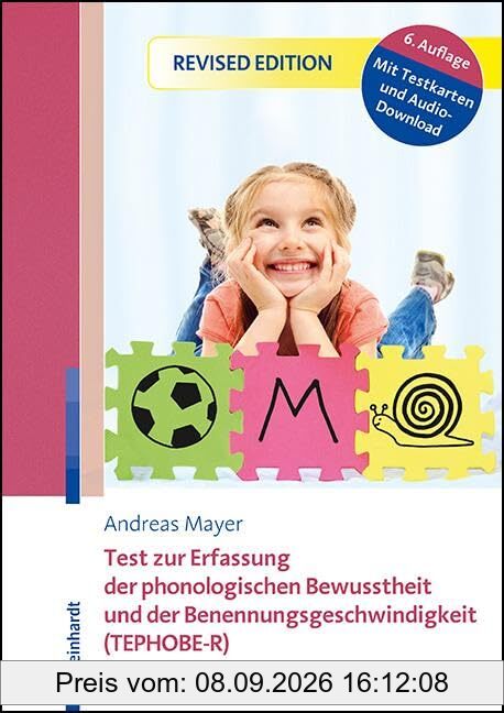 Test zur Erfassung der phonologischen Bewusstheit und der Benennungsgeschwindigkeit (TEPHOBE-R): Manual