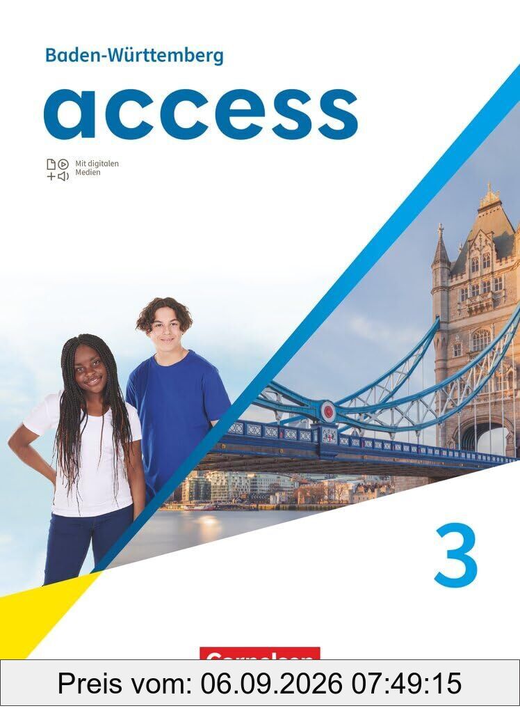 Access Band 3: 7. Schuljahr - Baden-Württemberg - Ausgabe 2025 - Schulbuch (Kartoniert)