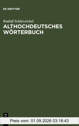 Althochdeutsches Wörterbuch