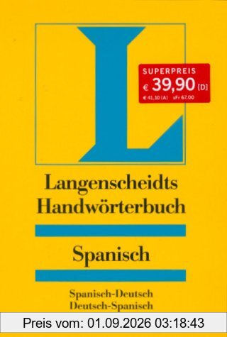 Langenscheidts Handwörterbuch, Spanisch