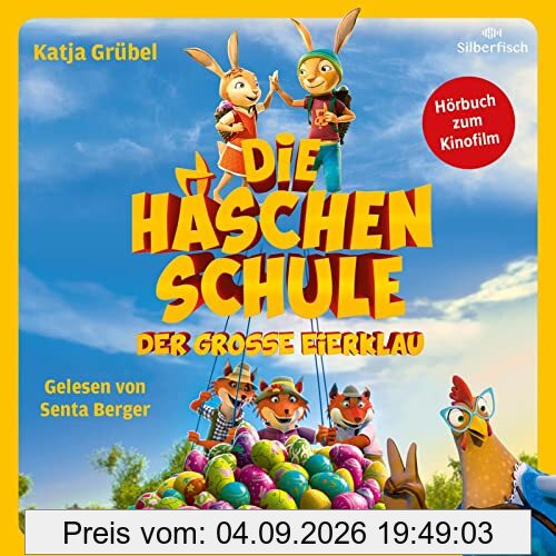 Die Häschenschule - Der große Eierklau: Das Original-Hörbuch zum Film: 2 CDs