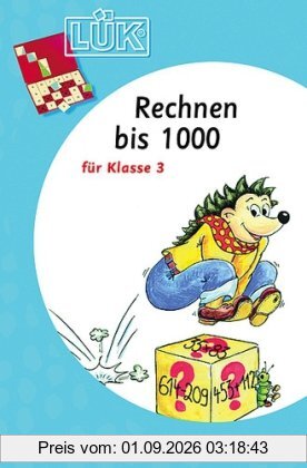LÜK Übungsheft, Rechnen bis 1000