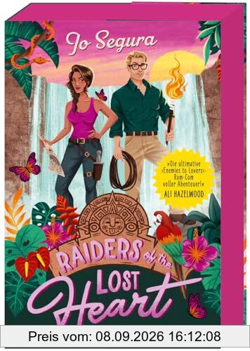 Raiders of the Lost Heart: Roman – »Die ultimative Enemies-to-Lovers-Romcom voller Abenteuer!« Ali Hazelwood – Mit farbig gestaltetem Buchschnitt – ... Erstauflage der gedruckten Ausgabe