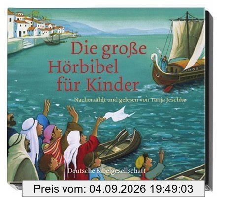 Die große Hörbibel für Kinder: 2 CDs im Digipack