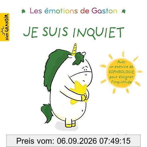 Les émotions de Gaston. Je suis inquiet