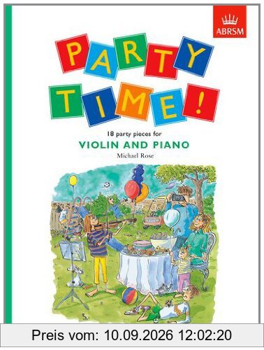 Party Time! 18 party pieces for violin and piano