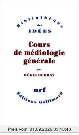 Cours de médiologie générale
