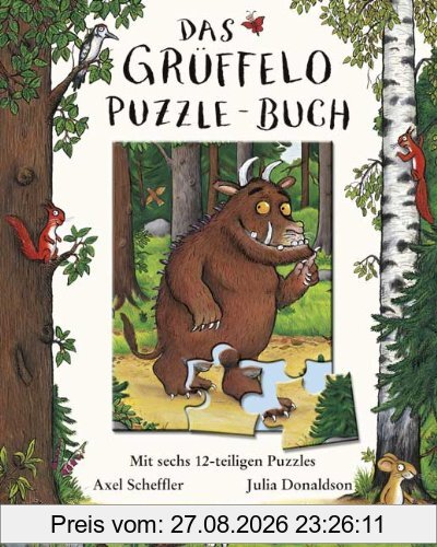 Das Grüffelo-Puzzle-Buch: Mit sechs 12-teiligen Puzzles