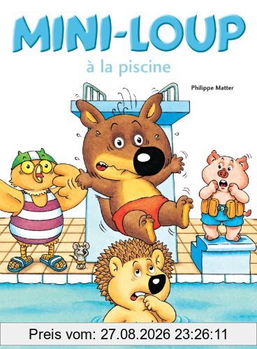 Mini-Loup à la piscine