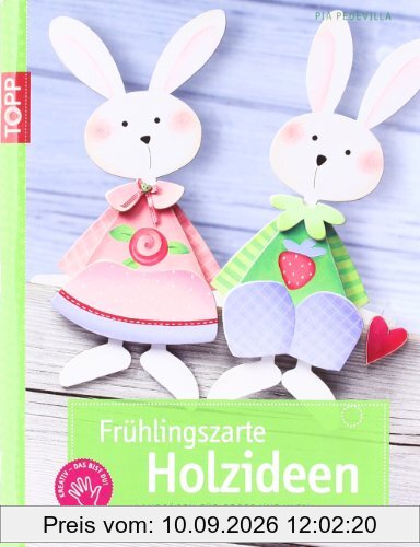Frühlingszarte Holzideen: Laubsägen für Groß und Klein