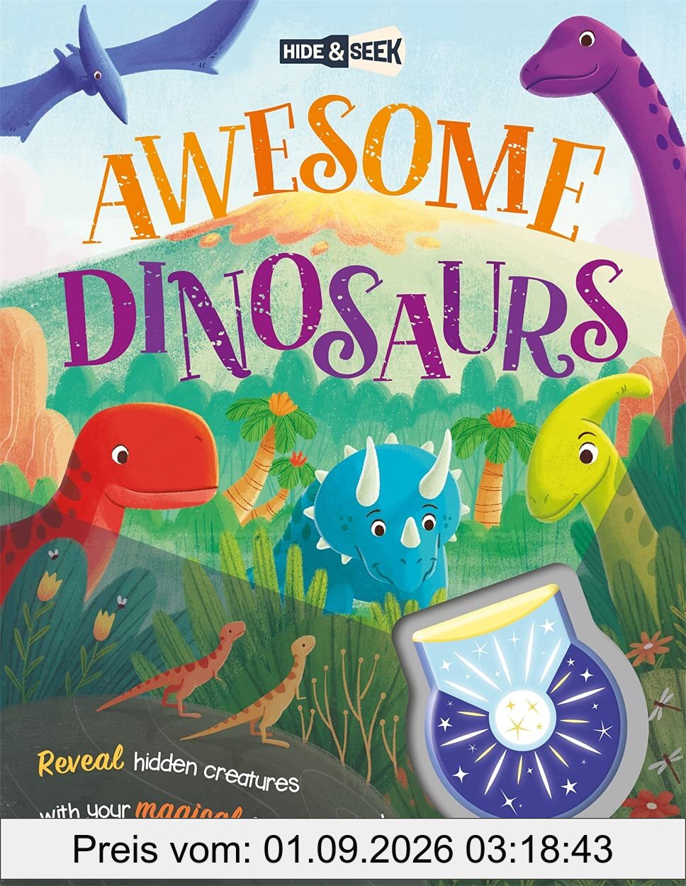Awesome Dinosaurs (Magical Light Book)