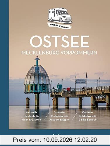 Kultur-Camping mit dem Wohnmobil. Ostsee Mecklenburg-Vorpommern