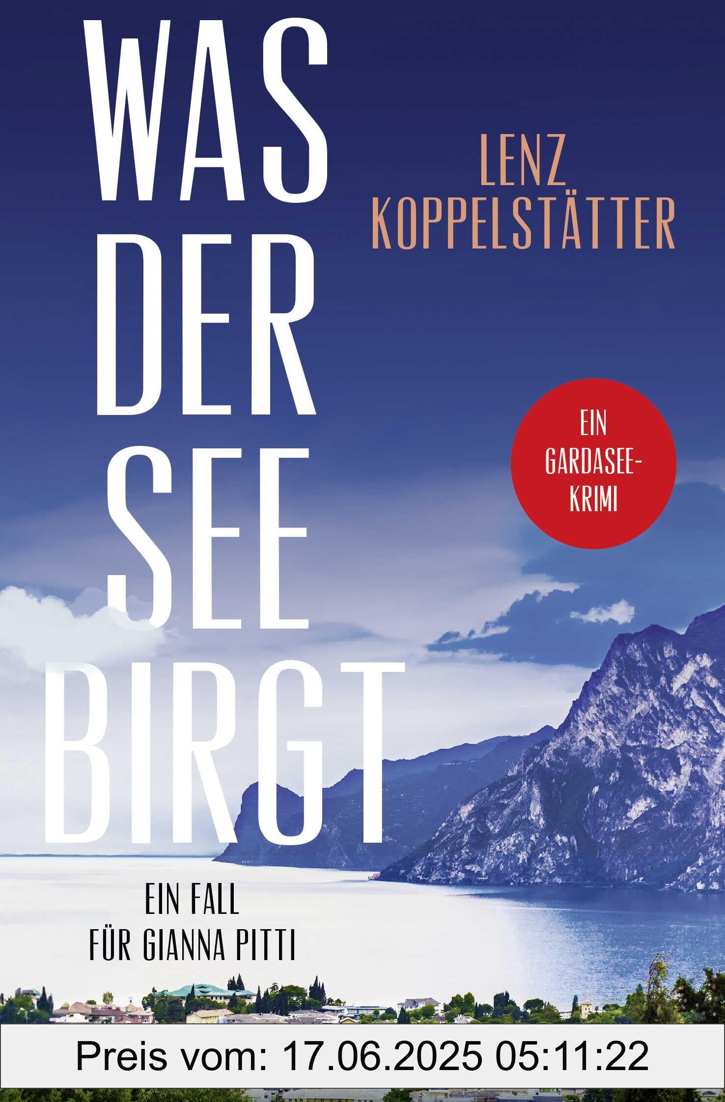 Binding : pocket_book, Edition : 1., Label : Was der See birgt : Ein Fall für Gianna Pitti | Die neue Krimi-Reihe des Bestsellerautors Lenz Koppelstätter (Ermittlungen am Gardasee, Band 1), medium : pocket_book, numberOfPages : 240, publicationDate : 2025-05-08, releaseDate : 2025-05-08, languages : german, ISBN : 3462002163