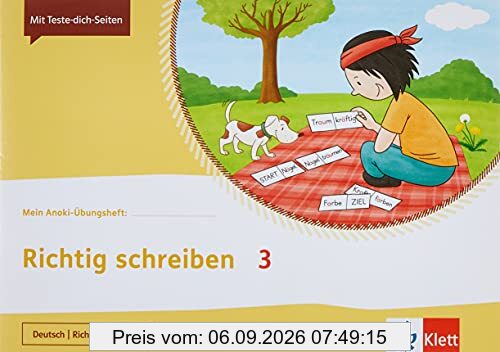 Richtig schreiben 3: Übungsheft im 5er-Paket Klasse 3 (Mein Anoki-Übungsheft)