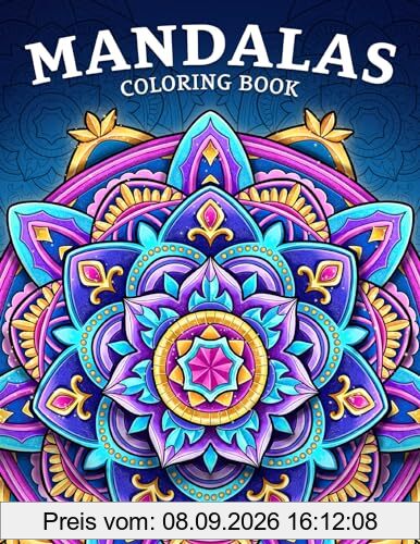 Mandala Coloring Book: For Adults with Beautiful Patterns for Fun and Relaxation