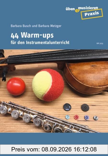 44 Warm-ups für den Instrumentalunterricht: Journal numéro spécial.