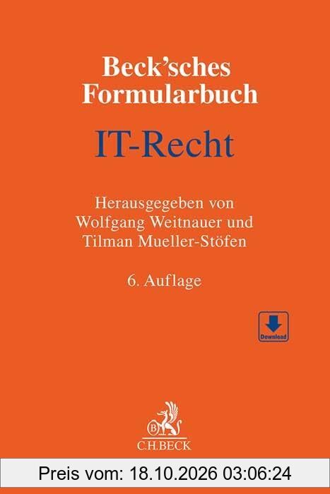 Beck'sches Formularbuch IT-Recht