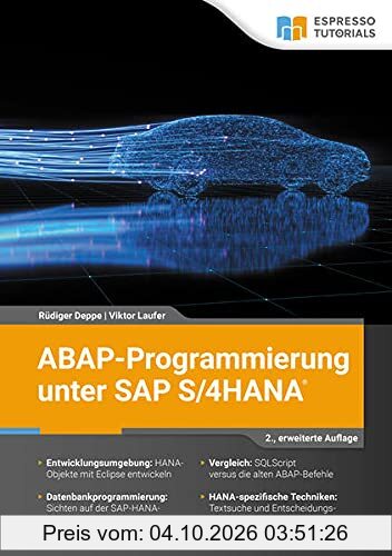 ABAP-Programmierung unter SAP S/4HANA – 2., erweiterte Auflage