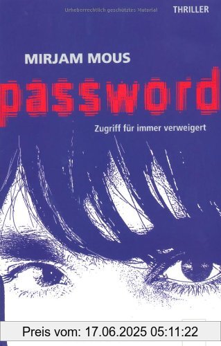 Binding : Broschiert, Label : Arena, Publisher : Arena, medium : Broschiert, numberOfPages : 288, publicationDate : 2012-07-01, authors : Mirjam Mous, translators : Verena Kiefer, languages : german, ISBN : 3401067583