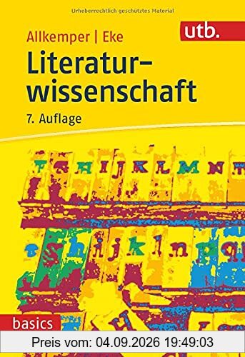 Literaturwissenschaft (utb basics)