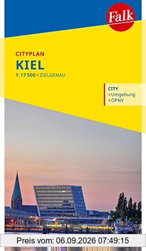 Falk Cityplan Kiel 1:17 500 (Falk Citypläne)