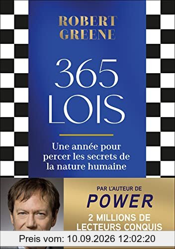 365 lois : une année pour percer les secrets de la nature humaine