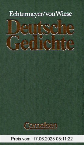 Binding : Gebundene Ausgabe, Edition : 1., Aufl., Label : Cornelsen Verlag, Publisher : Cornelsen Verlag, NumberOfItems : 1, medium : Gebundene Ausgabe, numberOfPages : 800, publicationDate : 1990-10-01, publishers : Paefgen, Prof. Dr. Elisabeth K., languages : german, ISBN : 3464570002