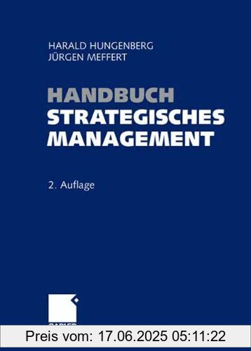 Binding : Gebundene Ausgabe, Edition : 2., überarb. u. erw. Aufl. 2005, Label : Gabler Verlag, Publisher : Gabler Verlag, medium : Gebundene Ausgabe, numberOfPages : 1082, publicationDate : 2005-05-13, publishers : Harald Hungenberg, Jürgen Meffert, languages : german, ISBN : 3409223126