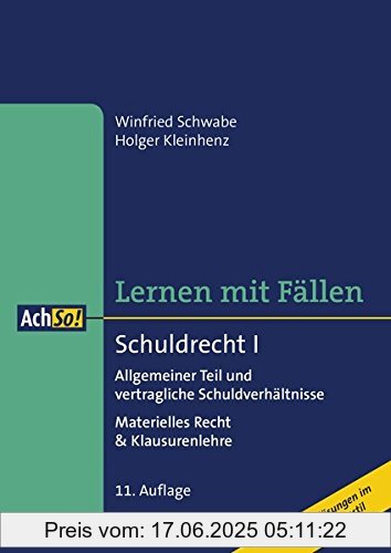 Binding : Taschenbuch, Edition : 11., überarbeitete Auflage, 2018, Label : Richard Boorberg Verlag, Publisher : Richard Boorberg Verlag, medium : Taschenbuch, numberOfPages : 354, publicationDate : 2018-03-21, authors : Winfried Schwabe, Holger Kleinhenz, ISBN : 3415062430