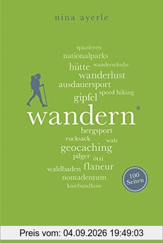 Wandern. 100 Seiten (Reclam 100 Seiten)