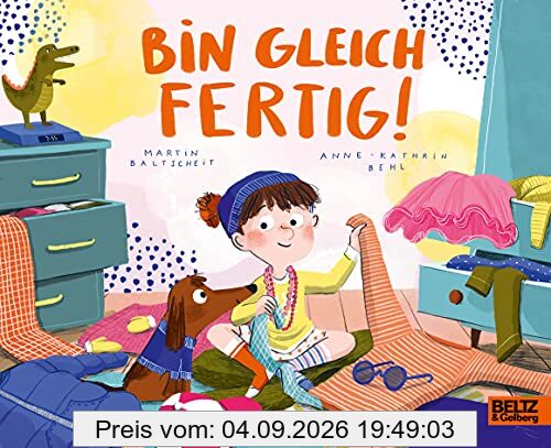 Bin gleich fertig!: Vierfarbiges Pappbilderbuch