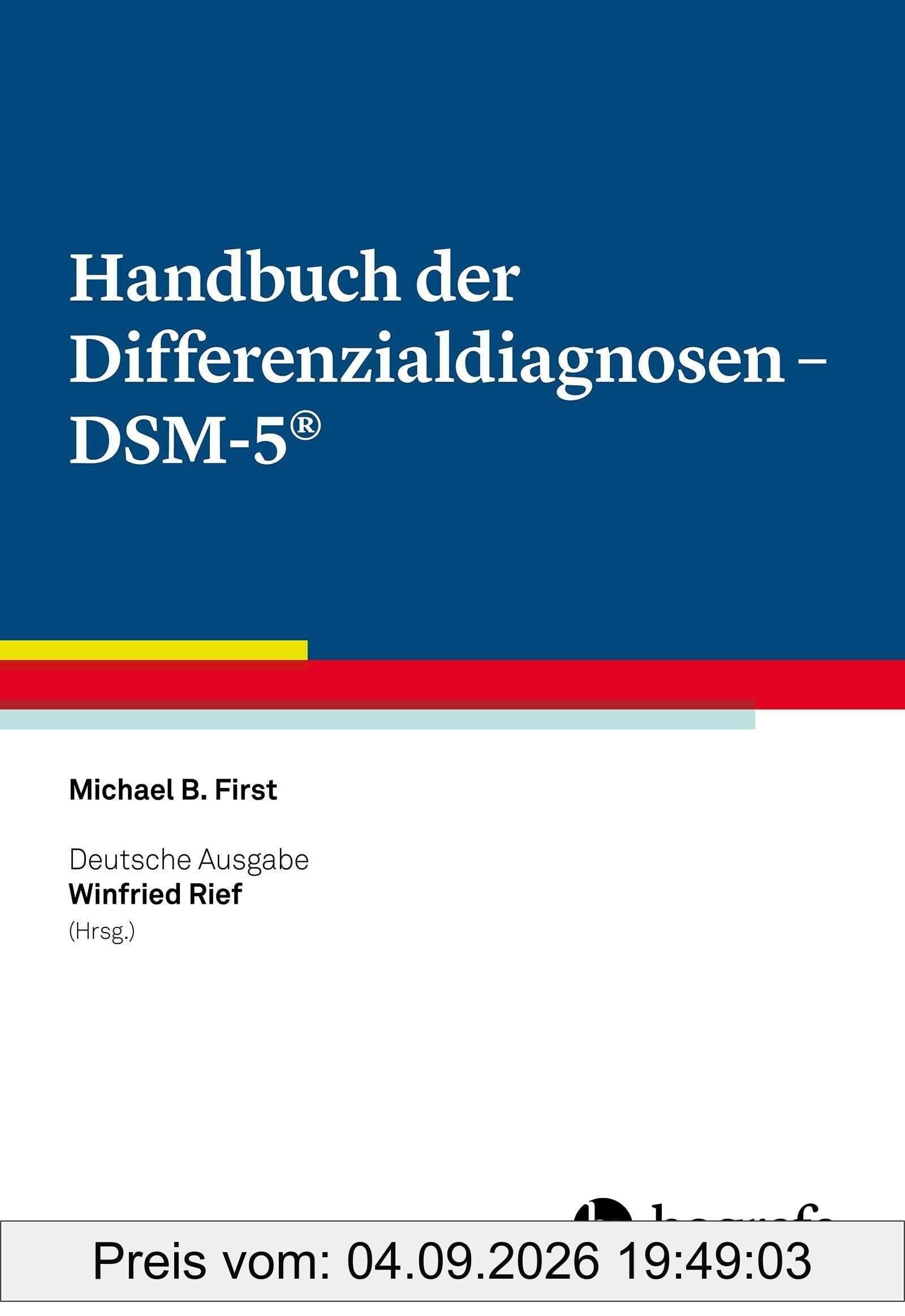 Handbuch der Differenzialdiagnosen - DSM-5®