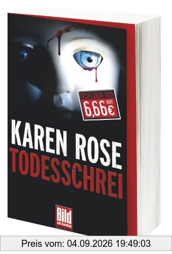 Todesschrei, BILD am Sonntag, Mega-Thriller