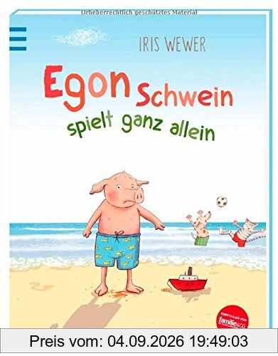 Egon Schwein spielt ganz allein