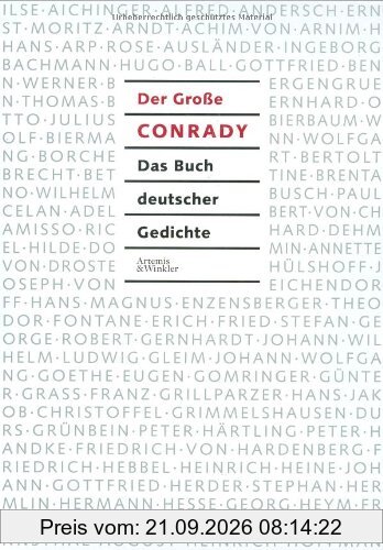 Der große Conrady: Das Buch deutscher Gedichte